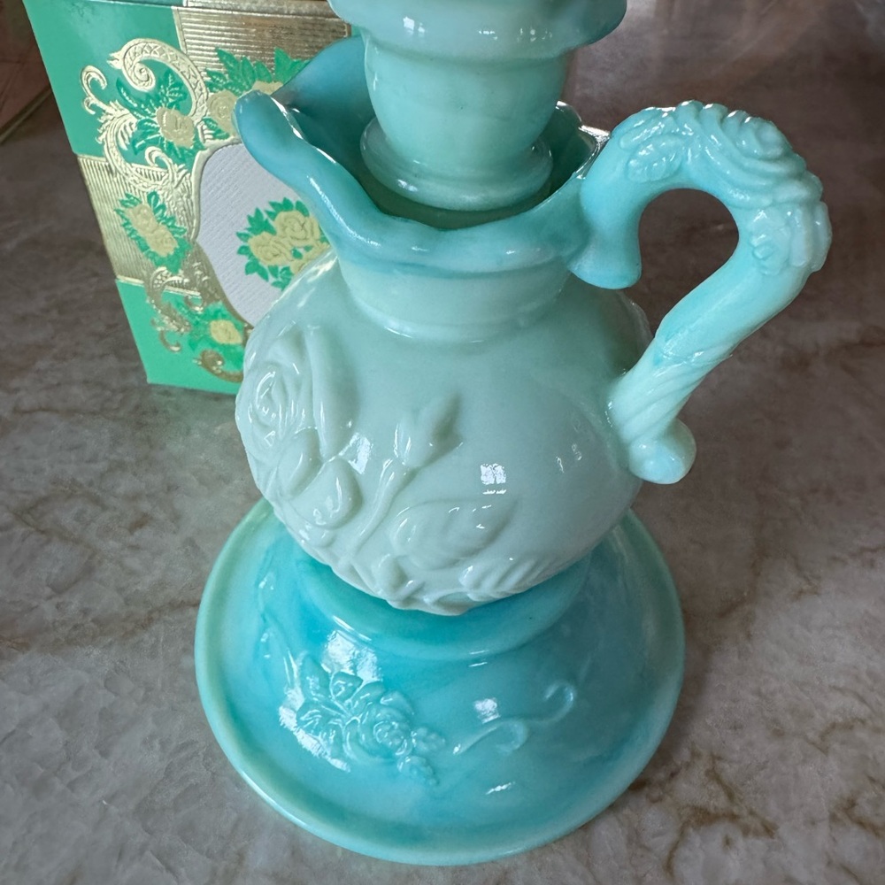 Avon Victorians pitcher & bowl